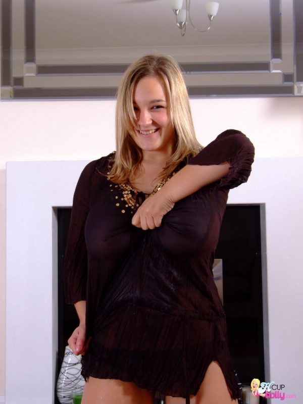 PHOTO | 8 6 600x800 - HOME ALONE! H Cup Holly is Ready and Waiting for Someone to Come Seduce Her