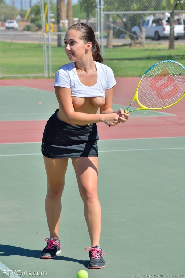 PHOTO | 05 112 600x902 - Jenna Sativa Tennis Court Affair