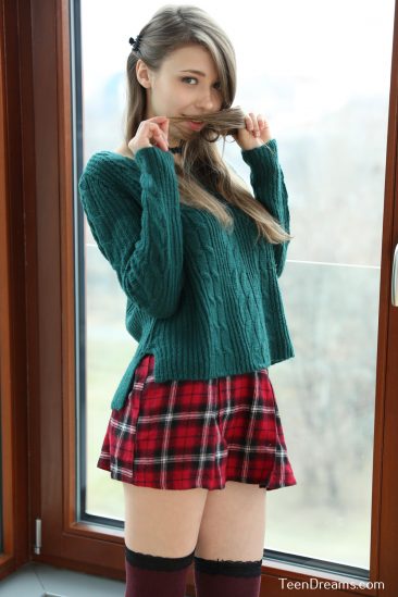 PHOTO | 01 114 366x549 - Mila Azul - Mini Skirt and Sweater