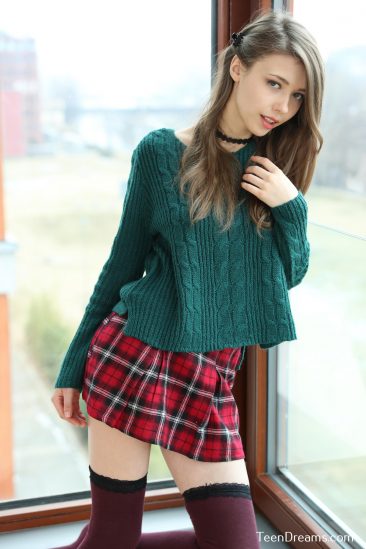 PHOTO | 03 114 366x549 - Mila Azul - Mini Skirt and Sweater