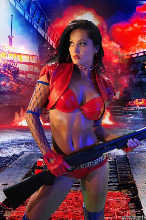 PHOTO | 00 126 480x722 - Action Girl Tahiticora in Red Latex