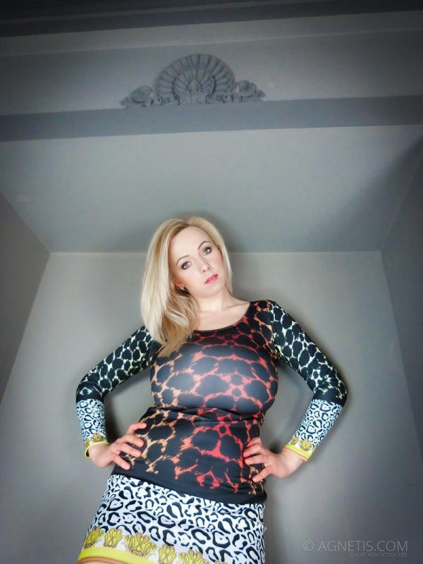 PHOTO | 00 76 600x800 - Agnetis Miracle Tight Leopard Dress